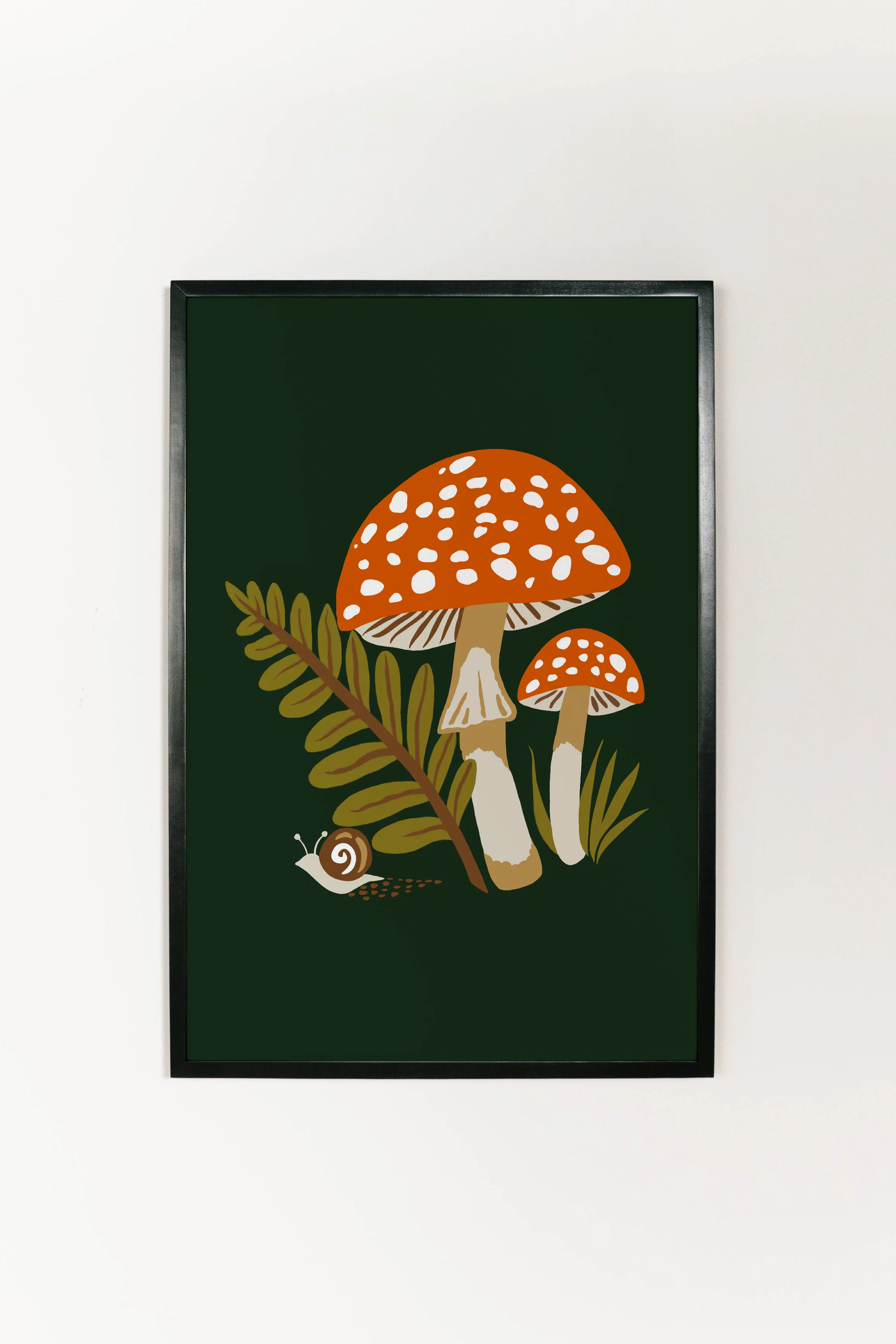 Green Mushroom Art - Image 6
