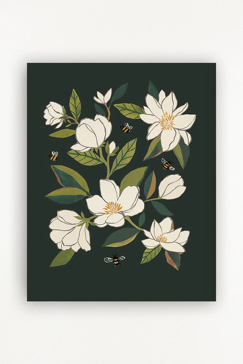 Magnolia and Bumblebees Art - Image 5