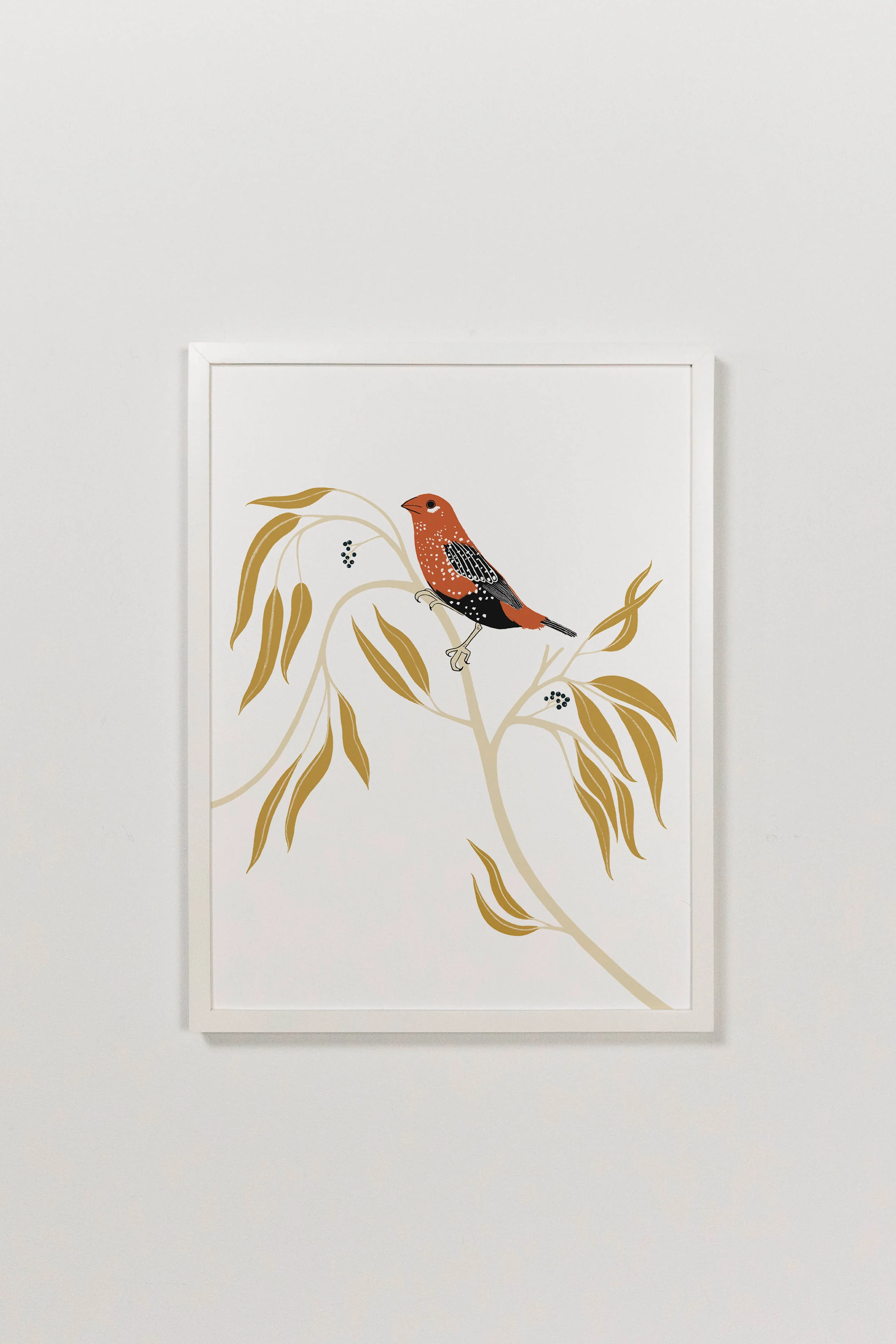 Strawberry Finch Art - Image 7