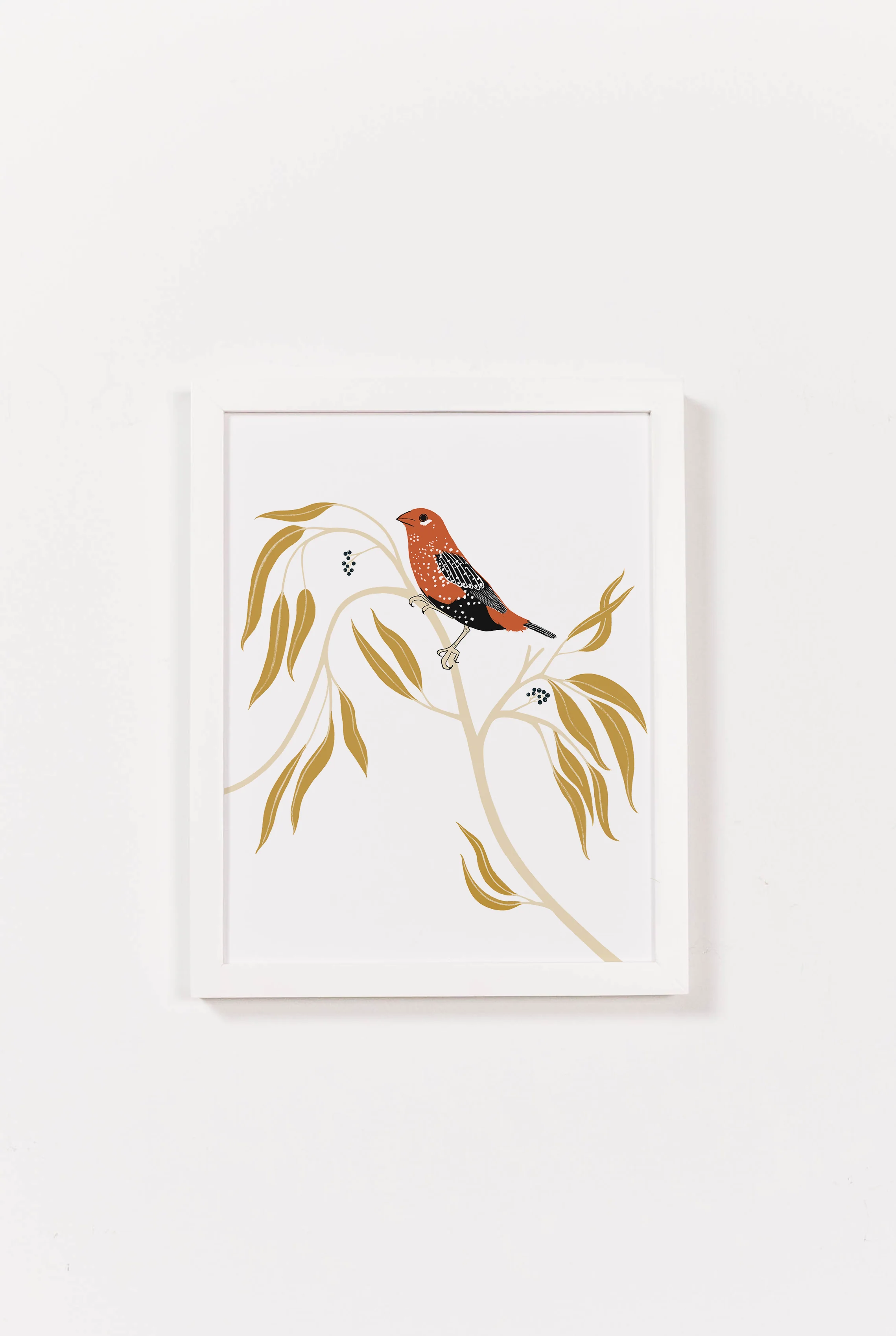 Strawberry Finch Art - Image 8